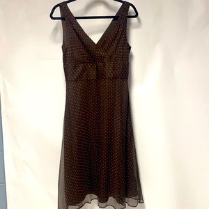 J.CREW ALINE SWEETHEART NECKLINE CALF LENGTH DRESS